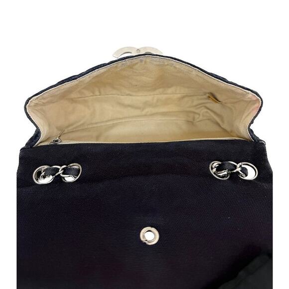 CHANEL Denim Big CC Flap Chain Shoulder Bag A-A13684 - Picture 7 of 11